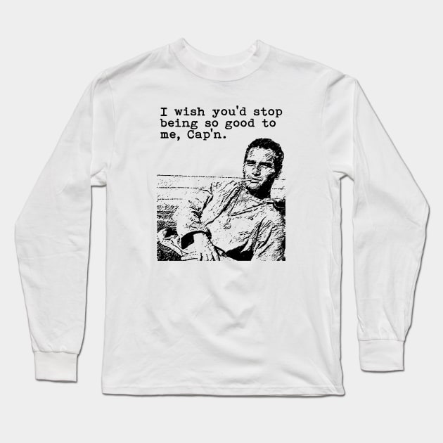 Cool Newman Long Sleeve T-Shirt by yasine-bono